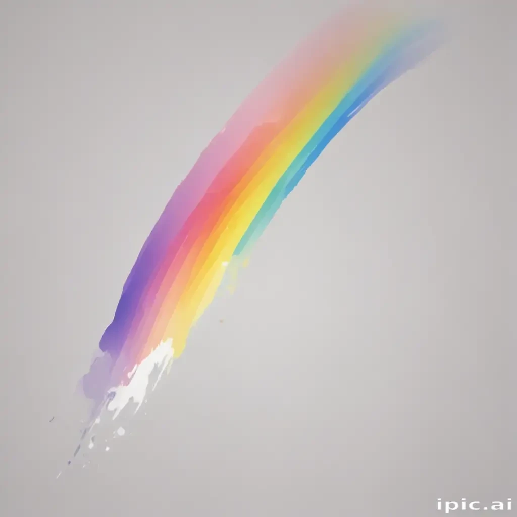 transparent background rainbow clipart