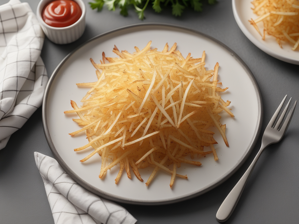 how long to air fry hash browns