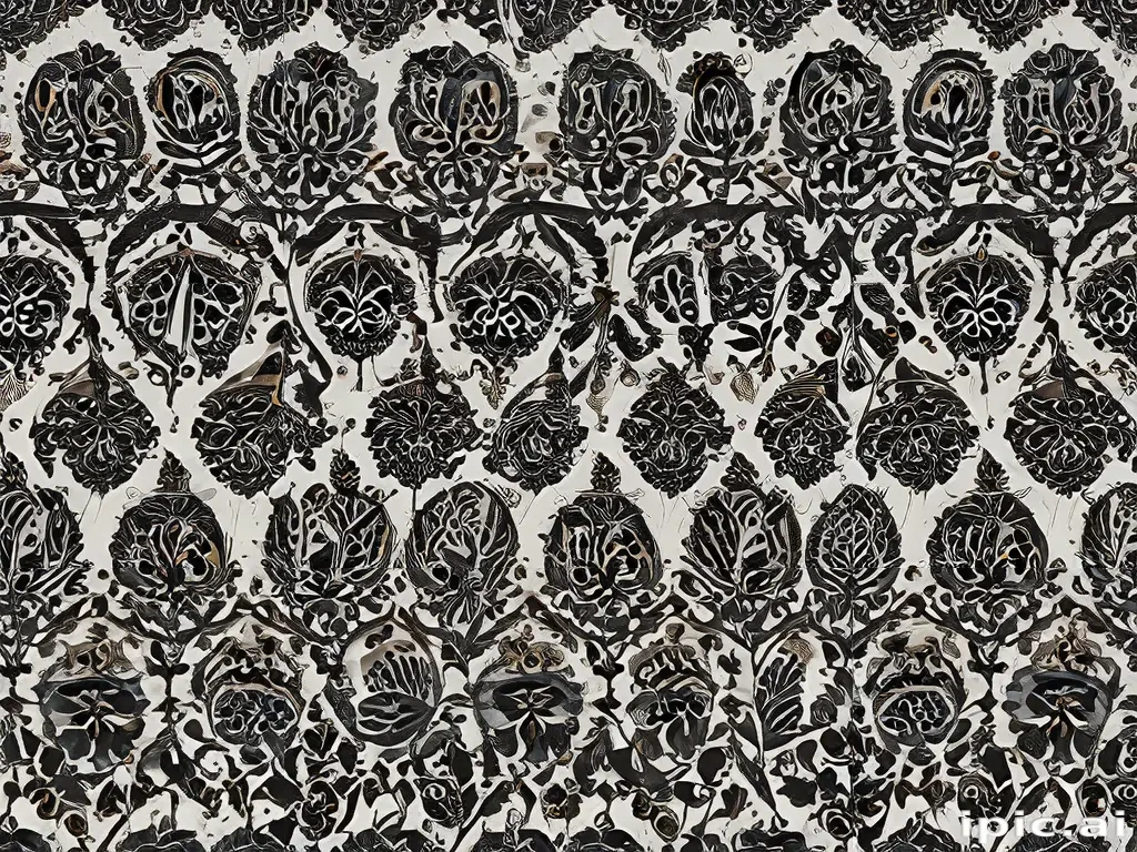 black and white patterns