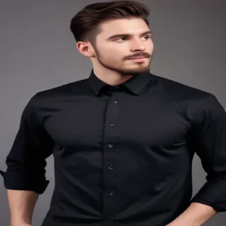 black mockup shirt