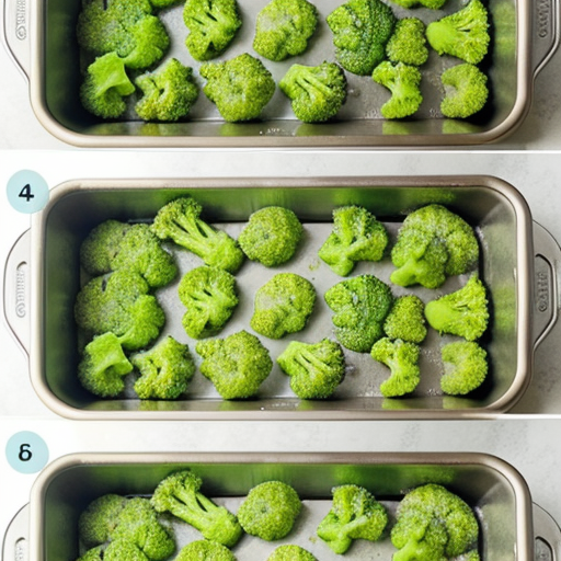 how to bake frozen broccoli