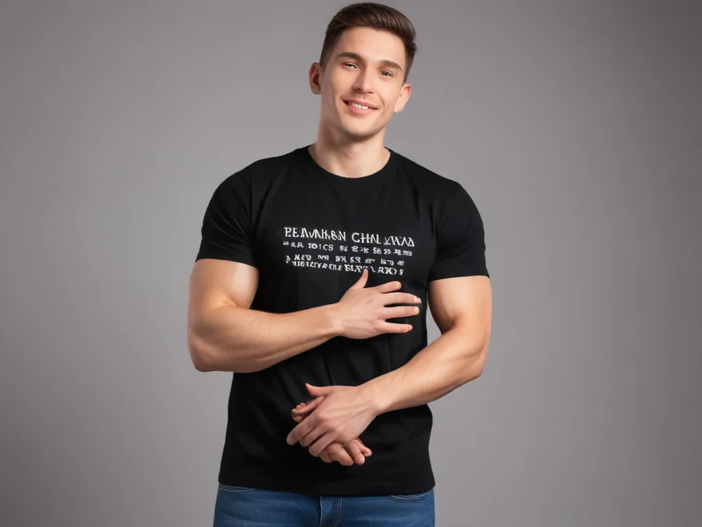 black t-shirt png