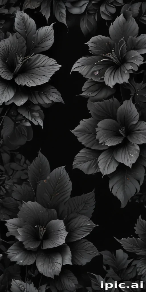 black wallpaper phone
