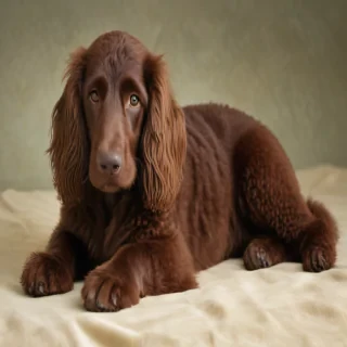 irish water spaniel