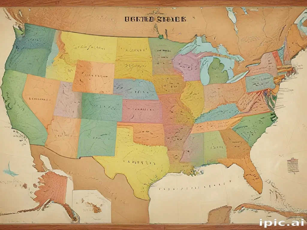 map of the united states