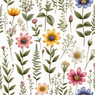 wild flower clip art