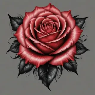 rose tattoo png