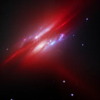 galaxy red wallpaper
