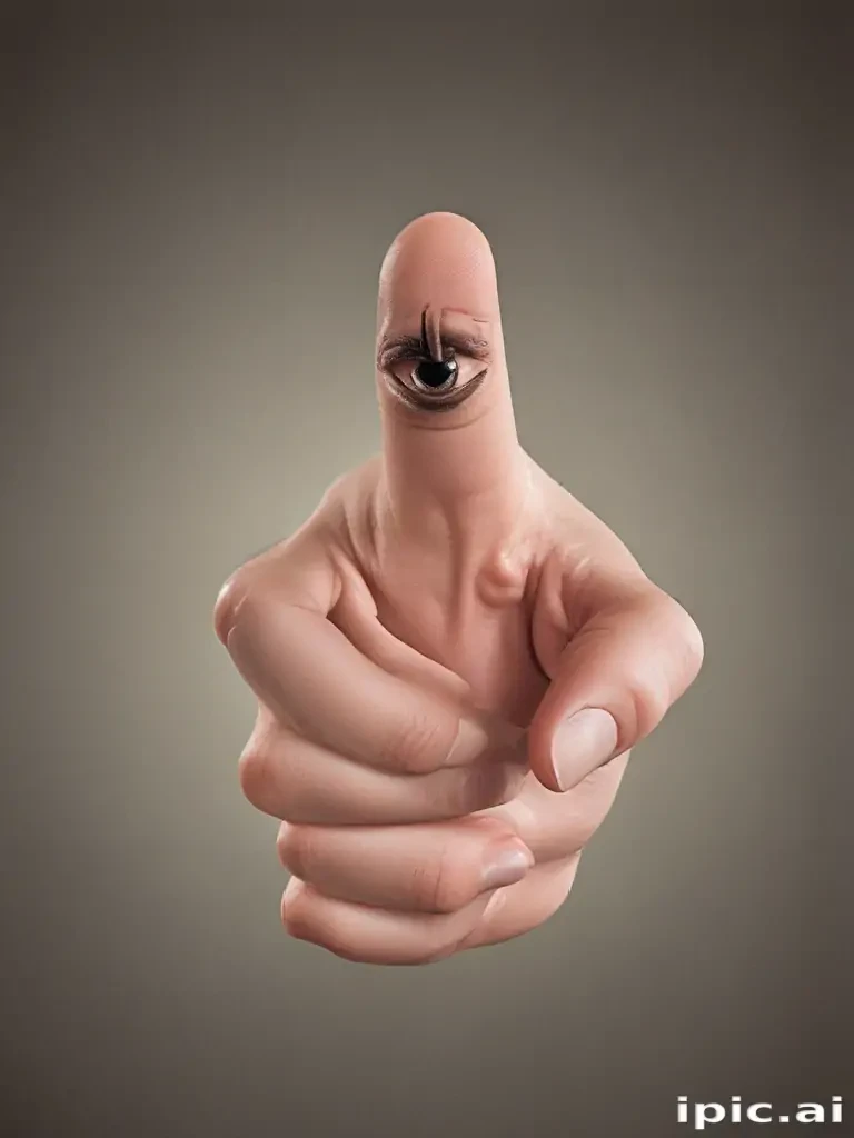 finger pointing at you