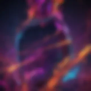 cool neon wallpapers iphone