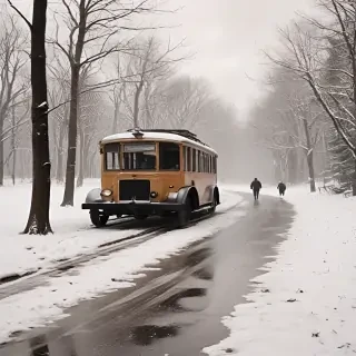 vintage winter pictures