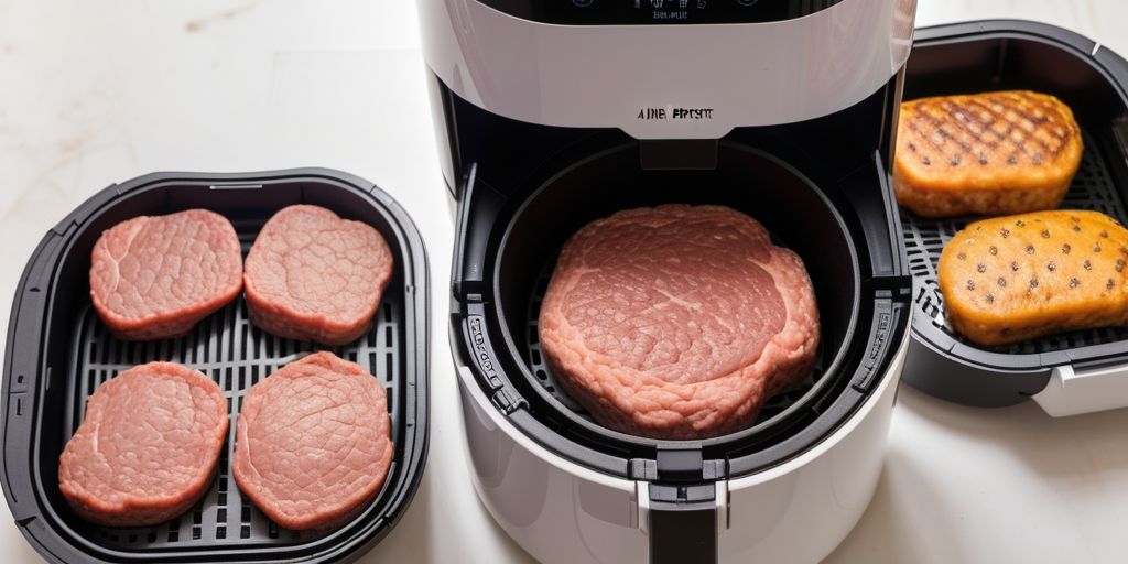 beef patty in air fryer