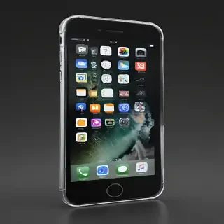 iphone with transparent background