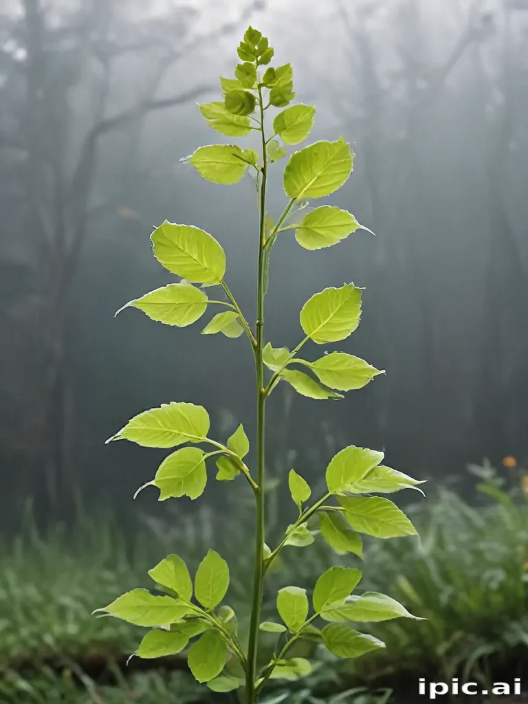 transparent plant