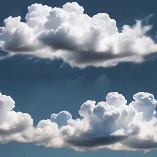 clouds with transparent background
