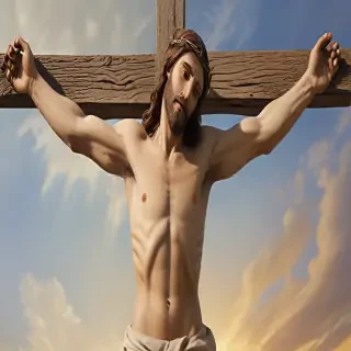 jesus on the cross picture
