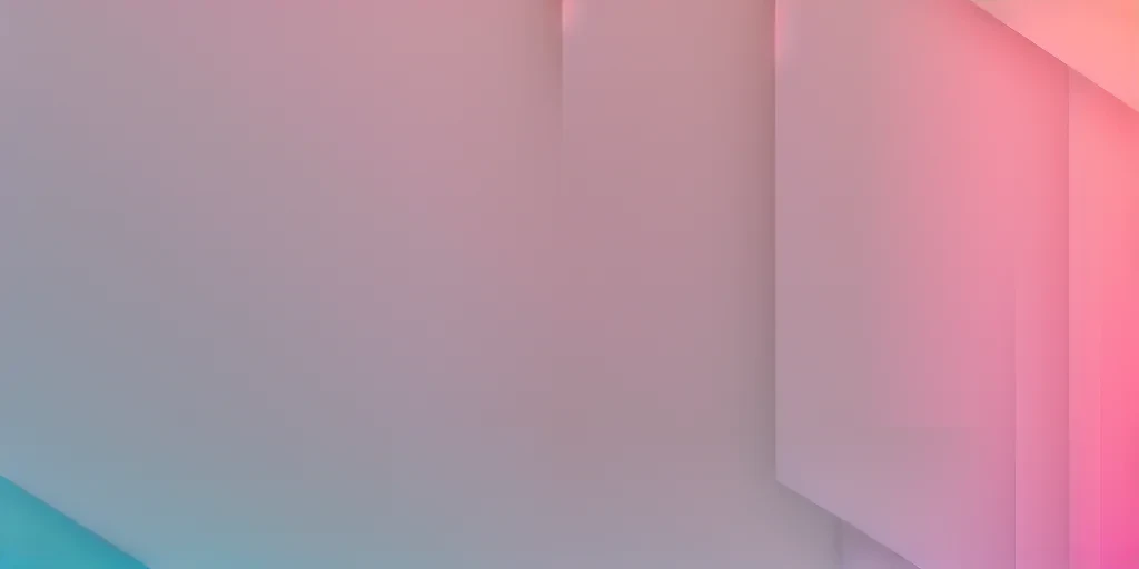 Abstract Geometric Design with Soft Gradient Colors and Subtle Textures