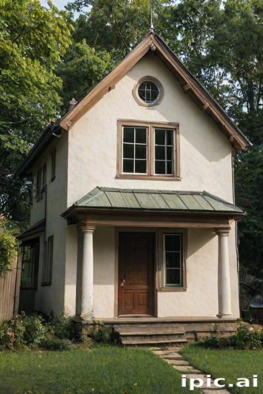 background of the house