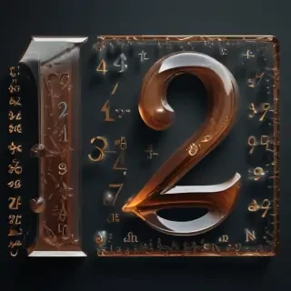 transparent numbers
