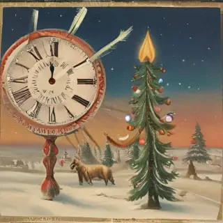 vintage new years images