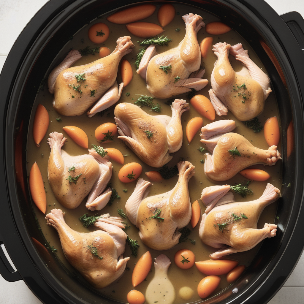 crock pot recipes for chicken quarters
