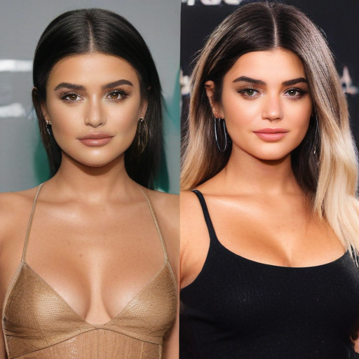 hailey bieber and kylie jenner selena gomez