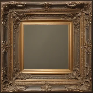 transparent border frame