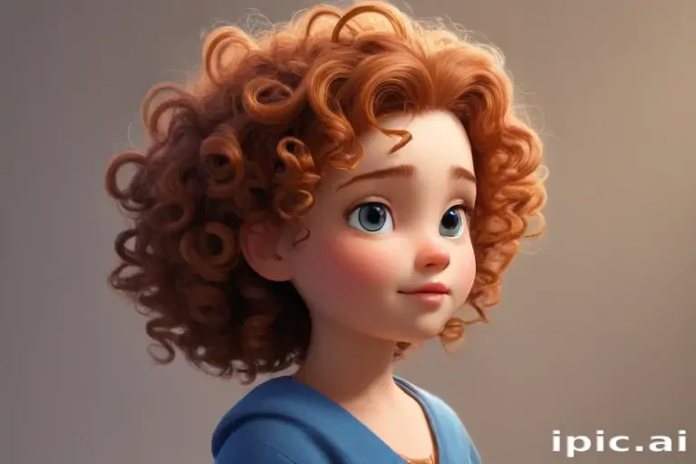 cartoon characters with curly hair
