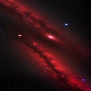 galaxy red wallpaper