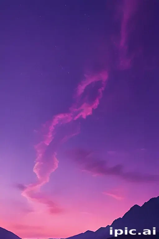 purple sky wallpaper