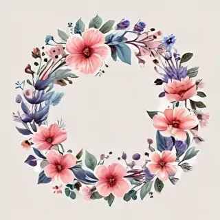 flower circle png