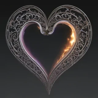 outline heart png