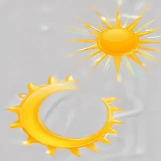 transparent background sun clipart
