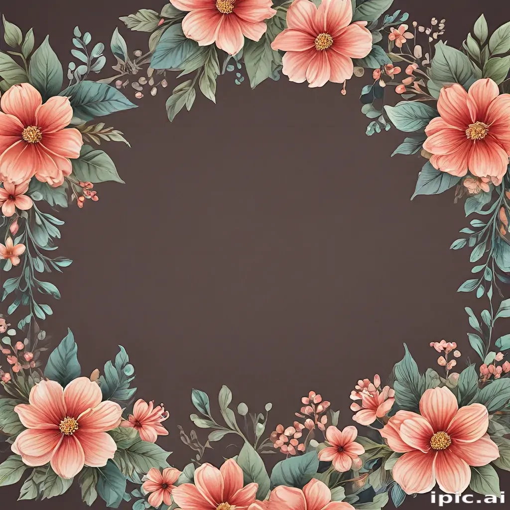 floral border png