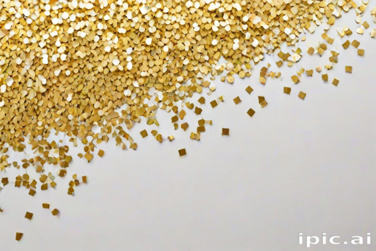 gold and white background