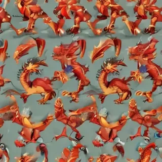 cartoon dragons