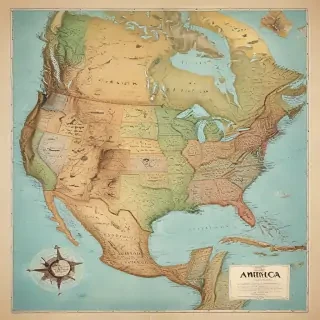 america map