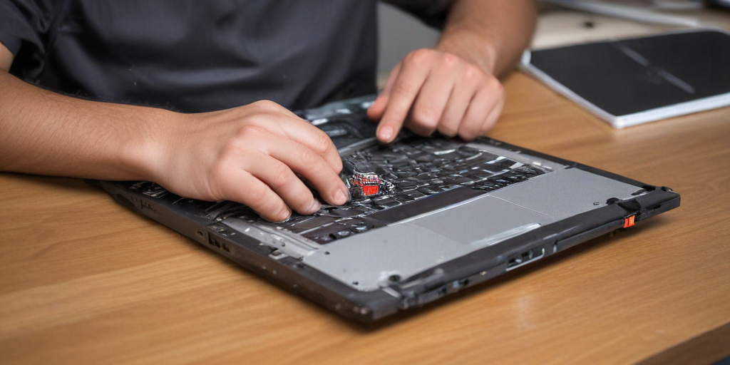Repairs laptops computers and electrical