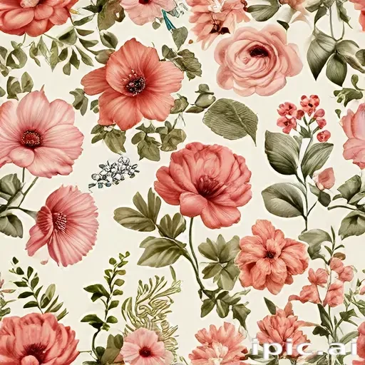 vintage flowers png