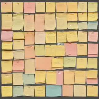 sticky notes png transparent