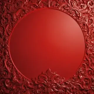 red blank background
