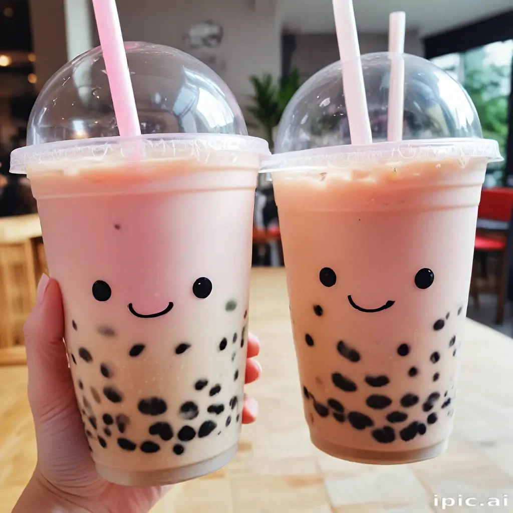 bubble tea cute