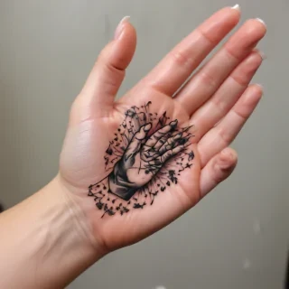 i love you sign language tattoo