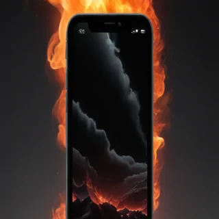 black phone wallpaper