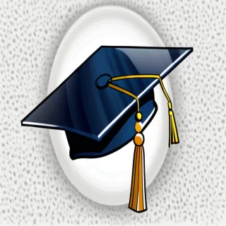 graduation cap transparent