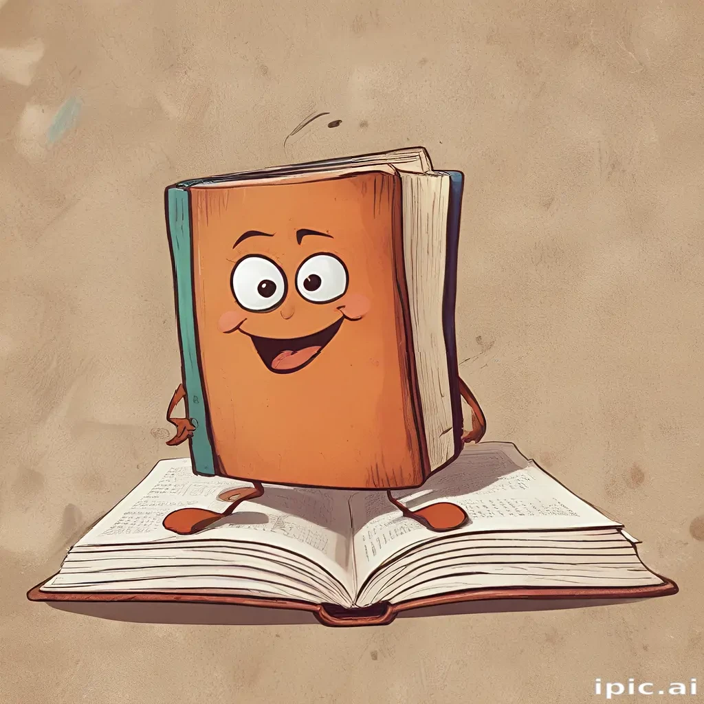 book cartoon image