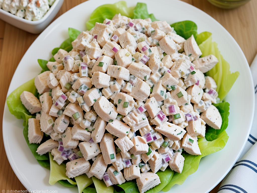 what goes good with chicken salad