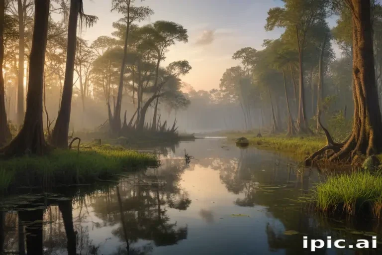 swamp background