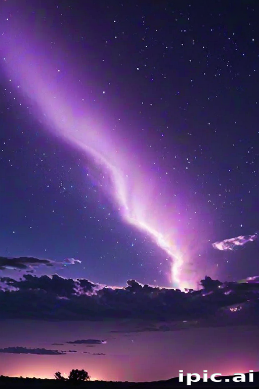 purple sky wallpaper