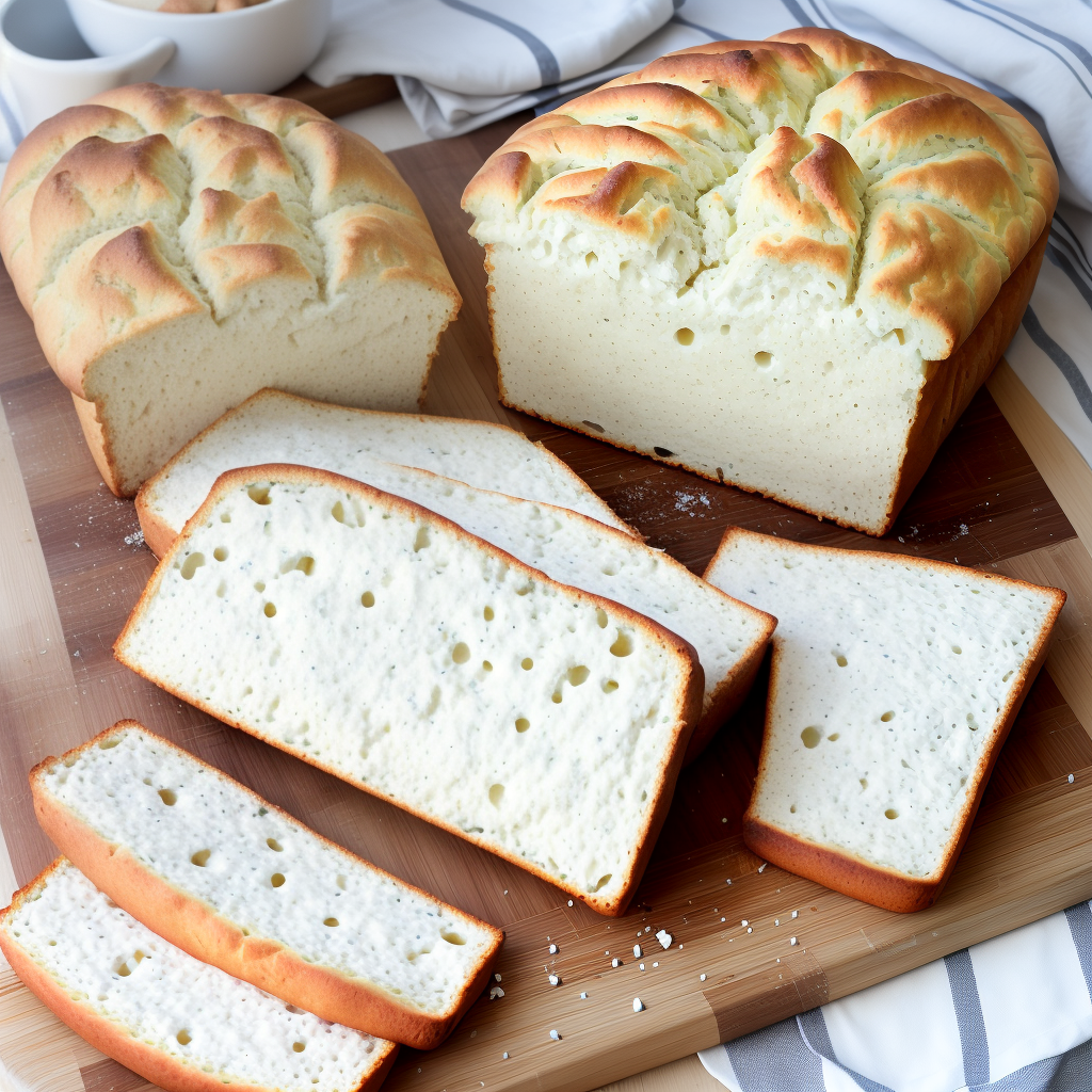 two ingredient cottage cheese bread